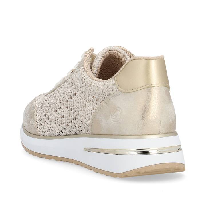 Remonte Artikelnummer D1G04-60 remonte Damen Sneaker beige-metallic Letzte 2 Tage
