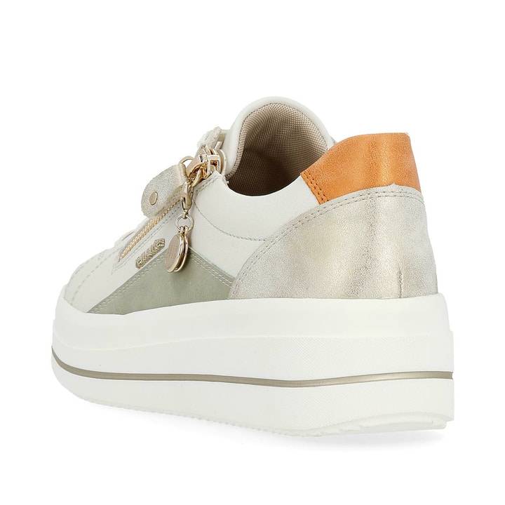 Remonte Artikelnummer D1C01-81 remonte Damen Sneaker cremeweiß-metallic Letzter Tag
