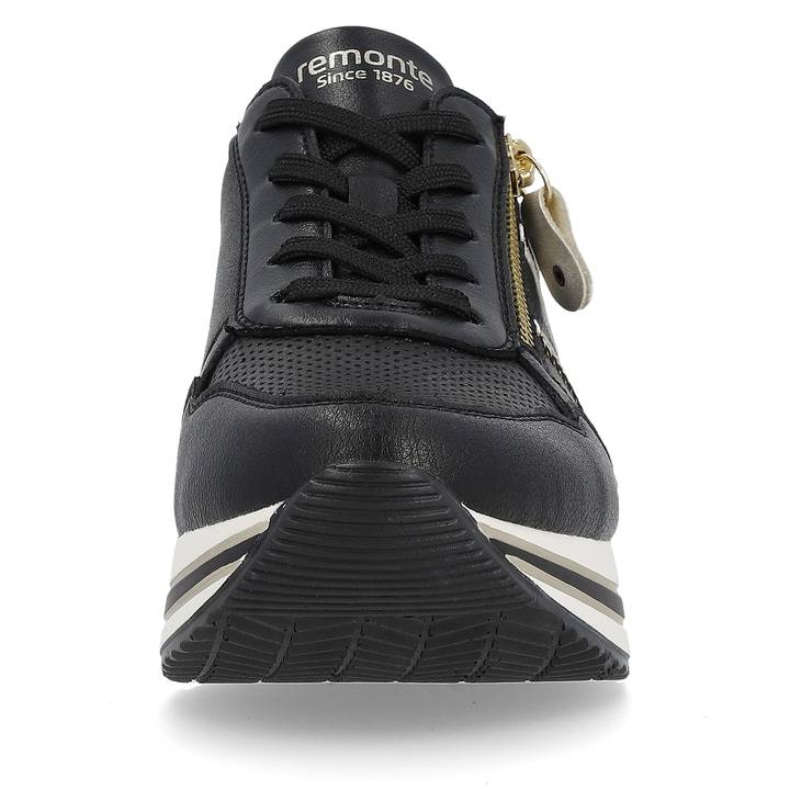 Remonte Artikelnummer D1318-01 remonte Damen Sneaker mattschwarz-gold Bis zu 65% Rabatt