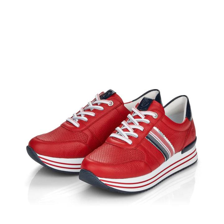 Remonte Artikelnummer D1305-34 remonte Damen Sneaker erdbeerrot Discount Store für neue Produkte