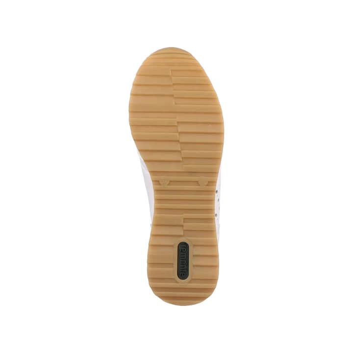 Remonte Artikelnummer R2536-80 remonte Damen Sneaker reinweiß-braunbeige Clearance-Verkauf