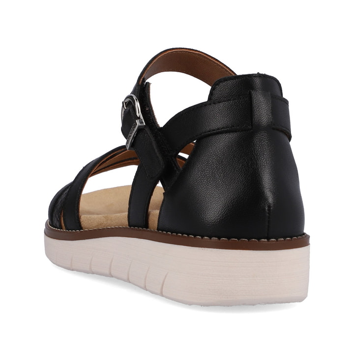 Remonte Artikelnummer D2046-01 remonte Damen Riemchensandalen graphitschwarz Begrenzt auf 3 Tage