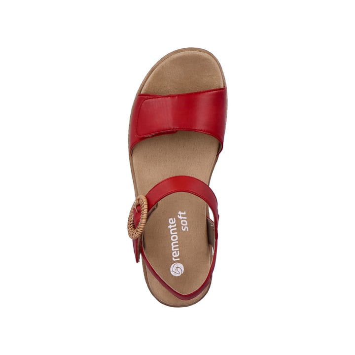 Remonte Artikelnummer D0Q52-33 remonte Damen Riemchensandalen rubinrot Outlet