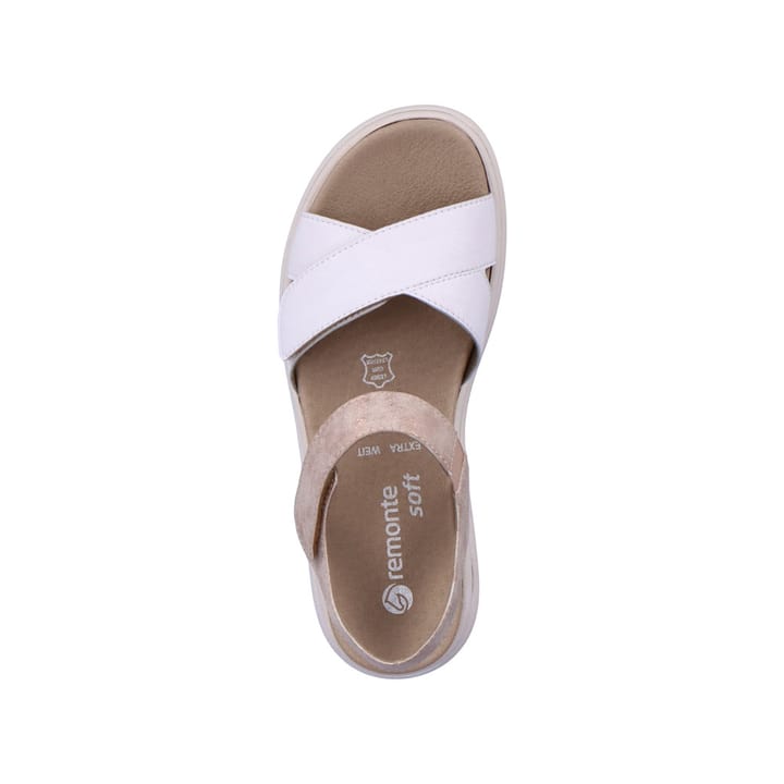 Remonte Artikelnummer D0L52-31 remonte Damen Riemchensandalen rosa-metallic-altweiß Auslauf