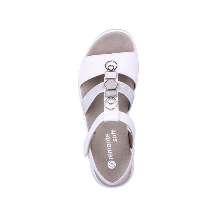 Remonte Artikelnummer R2962-80 remonte Damen Riemchensandalen edelweiß-mondgrau Verkauf