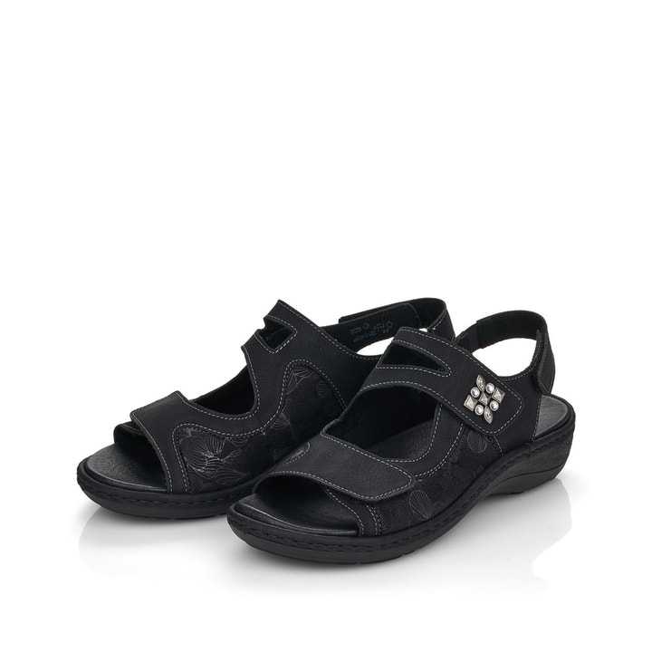 Remonte Artikelnummer D7647-01 remonte Damen Riemchensandalen tiefschwarz Angebote