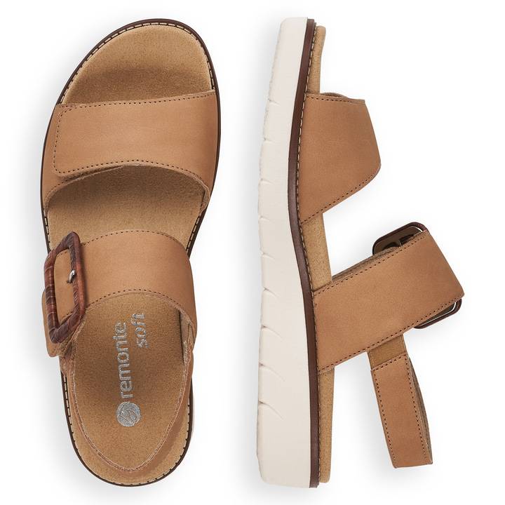 Remonte Artikelnummer D2067-60 remonte Damen Riemchensandalen nussbraun Limitierter Zeitrabatt