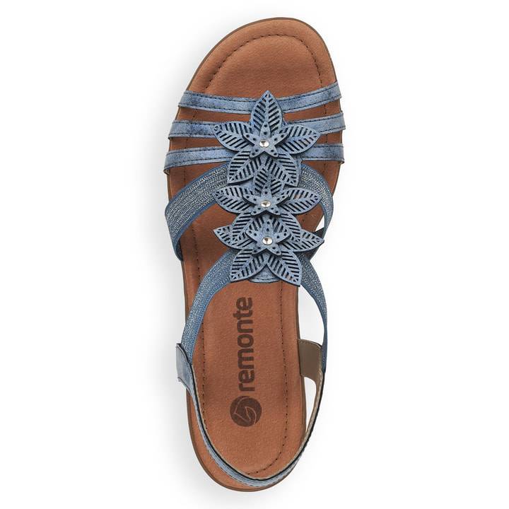 Remonte Artikelnummer R3663-14 remonte Damen Riemchensandalen jeansblau Fabrik Onlineshop