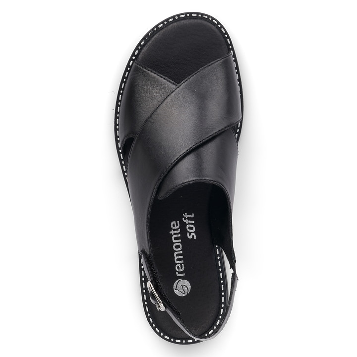 Remonte Artikelnummer D3650-01 remonte Damen Riemchensandalen tiefschwarz Fabrikpreis