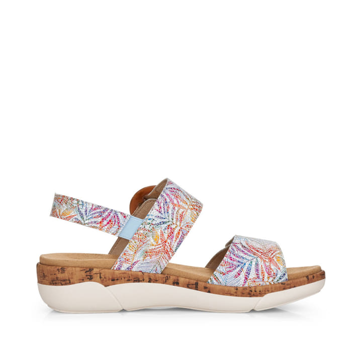 Remonte Artikelnummer R6853-91 remonte Damen Riemchensandalen buntgemustert Sonderangebot