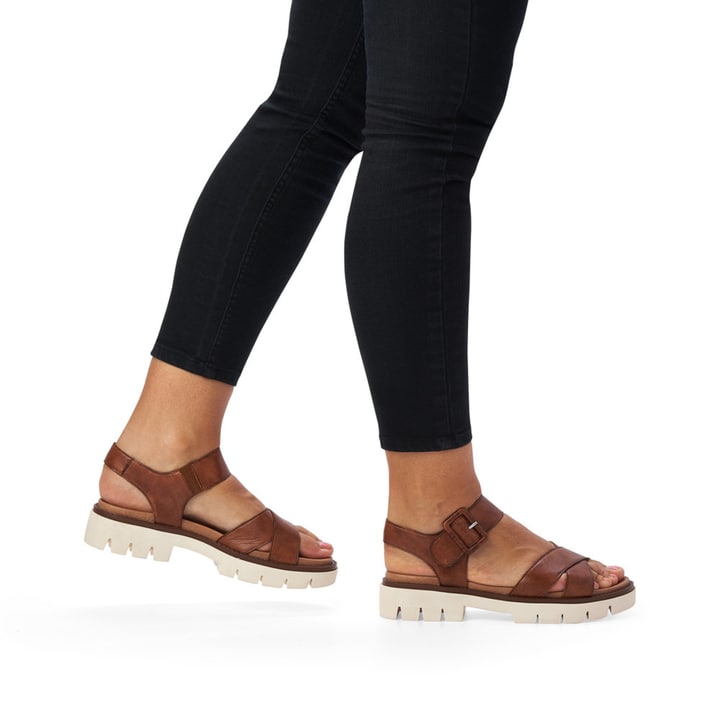 Remonte Artikelnummer D7950-24 remonte Damen Riemchensandalen schokobraun Günstig kaufen