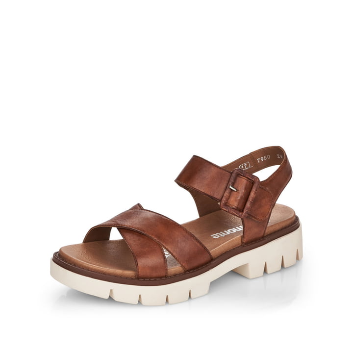Remonte Artikelnummer D7950-24 remonte Damen Riemchensandalen schokobraun Günstig kaufen