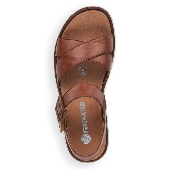 Remonte Artikelnummer D7950-24 remonte Damen Riemchensandalen schokobraun Günstig kaufen
