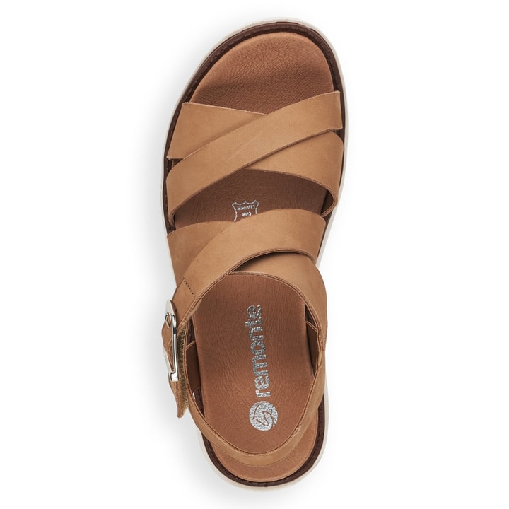 Remonte Artikelnummer D7951-60 remonte Damen Riemchensandalen macchiatobraun Großer Ausverkauf