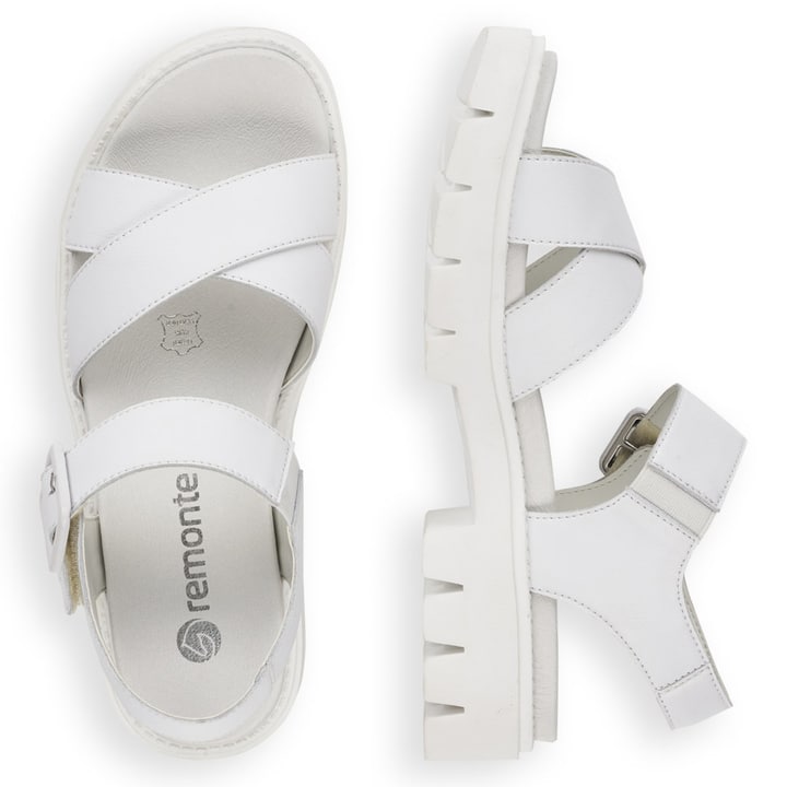 Remonte Artikelnummer D7950-80 remonte Damen Riemchensandalen kristallweiß Flash Sale