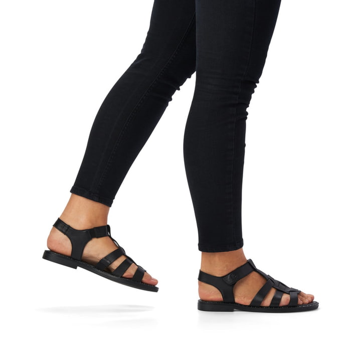 Remonte Artikelnummer D3668-00 remonte Damen Riemchensandalen tiefschwarz Exklusivangebot