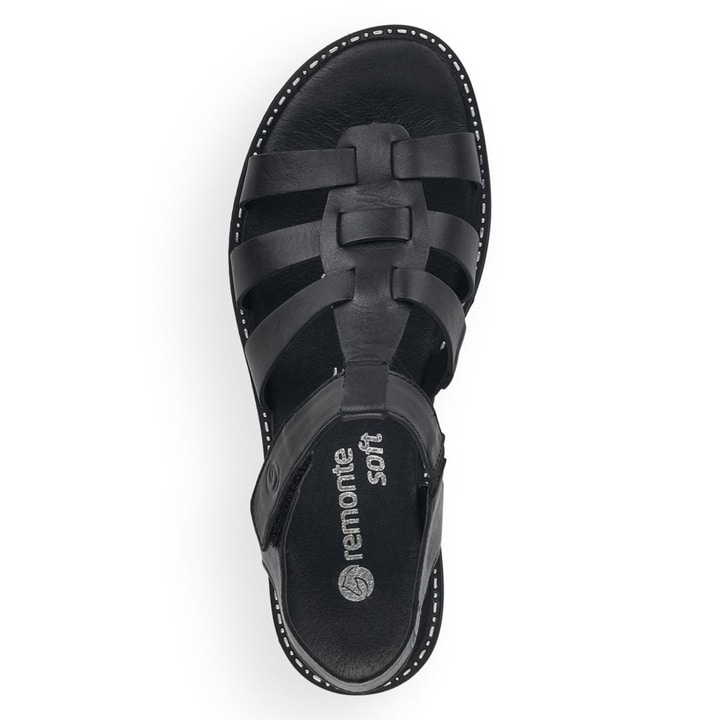 Remonte Artikelnummer D3668-00 remonte Damen Riemchensandalen tiefschwarz Exklusivangebot