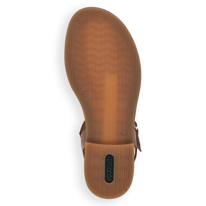 Remonte Artikelnummer D3666-33 remonte Damen Riemchensandalen feuerrot-nussbraun Preisnachlass