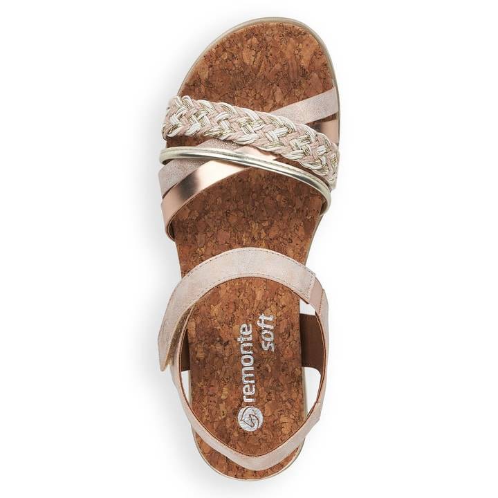 Remonte Artikelnummer D4064-31 remonte Damen Riemchensandalen puderrosa Saisonschlussverkauf