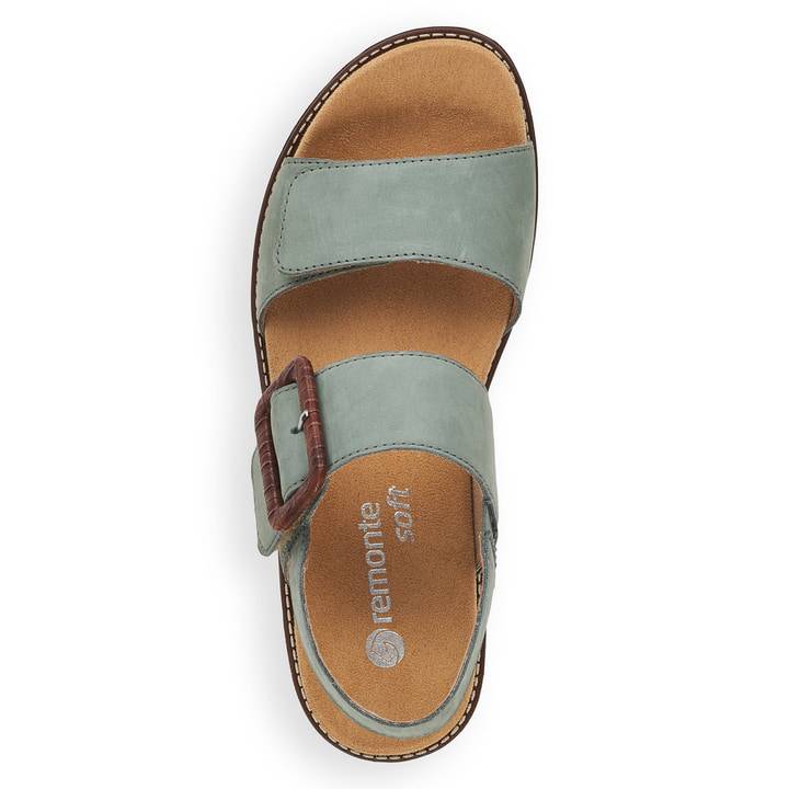 Remonte Artikelnummer D2067-52 remonte Damen Riemchensandalen kaktusgrün Black Friday