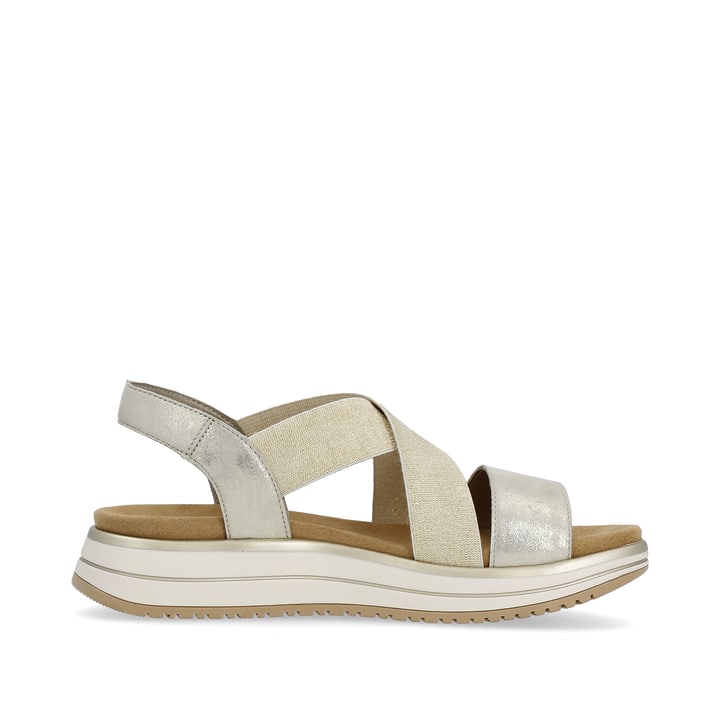 Remonte Artikelnummer D1J50-90 remonte Damen Riemchensandalen gold-silbermetallic Osterangebot