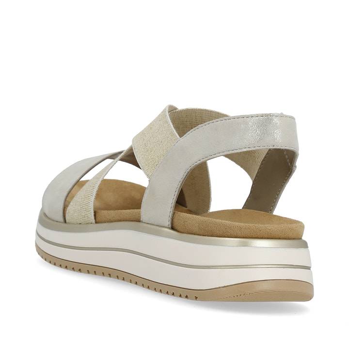 Remonte Artikelnummer D1J50-90 remonte Damen Riemchensandalen gold-silbermetallic Osterangebot