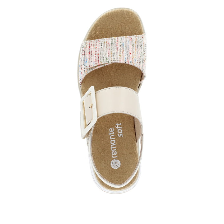 Remonte Artikelnummer D1J53-60 remonte Damen Riemchensandalen vanillebeige-multi Valentinstagsangebot