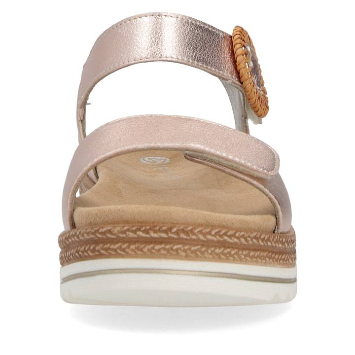 Remonte Artikelnummer D0Q52-31 remonte Damen Riemchensandalen rosa-metallic Jubiläumsangebot