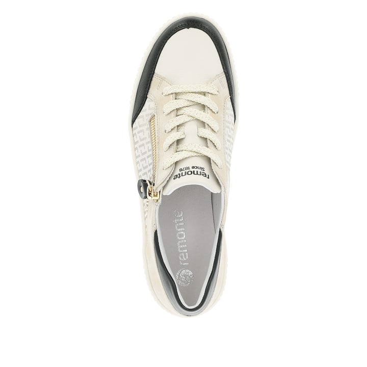 Remonte Artikelnummer R7901-80 remonte Damen Sneaker cremeweiß-urbanschwarz Neueste Mode