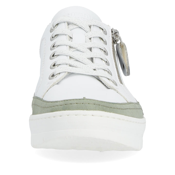 Remonte Artikelnummer D5826-80 remonte Damen Sneaker reinweiß-khakigrün Online Outlet