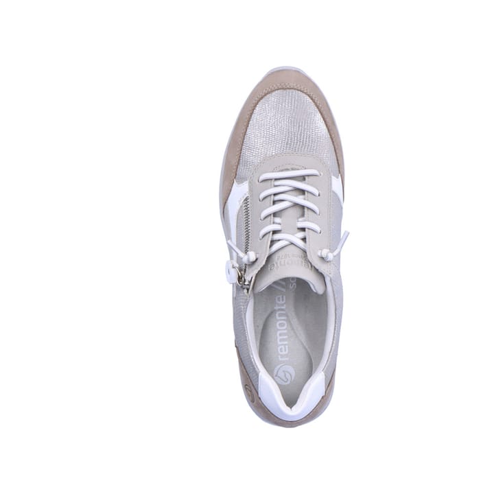 Remonte Artikelnummer D2410-40 remonte Damen Sneaker platingrau-sandbeige Große Rabatte