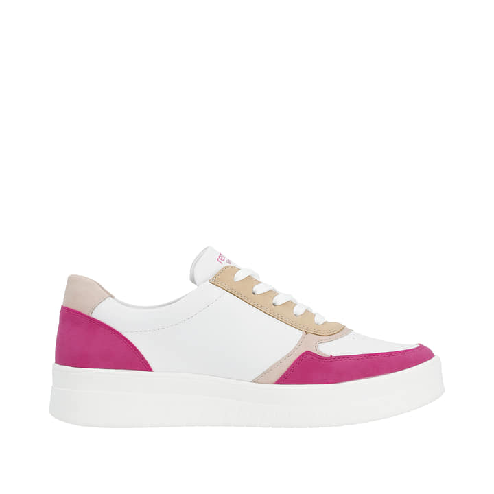 Remonte Artikelnummer D0J01-84 remonte Damen Sneaker weiß-pink-orange Tiefpreis