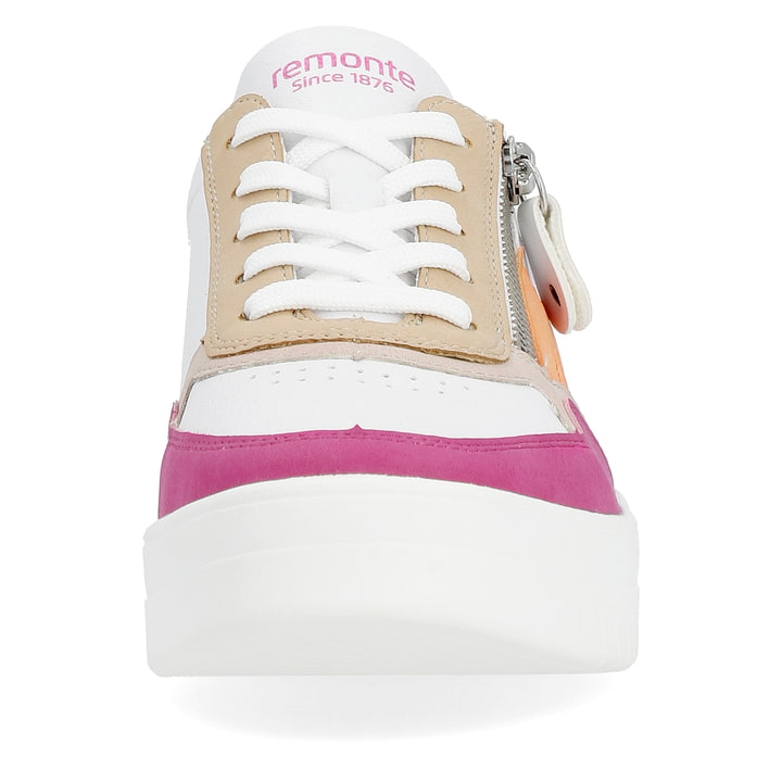 Remonte Artikelnummer D0J01-84 remonte Damen Sneaker weiß-pink-orange Tiefpreis