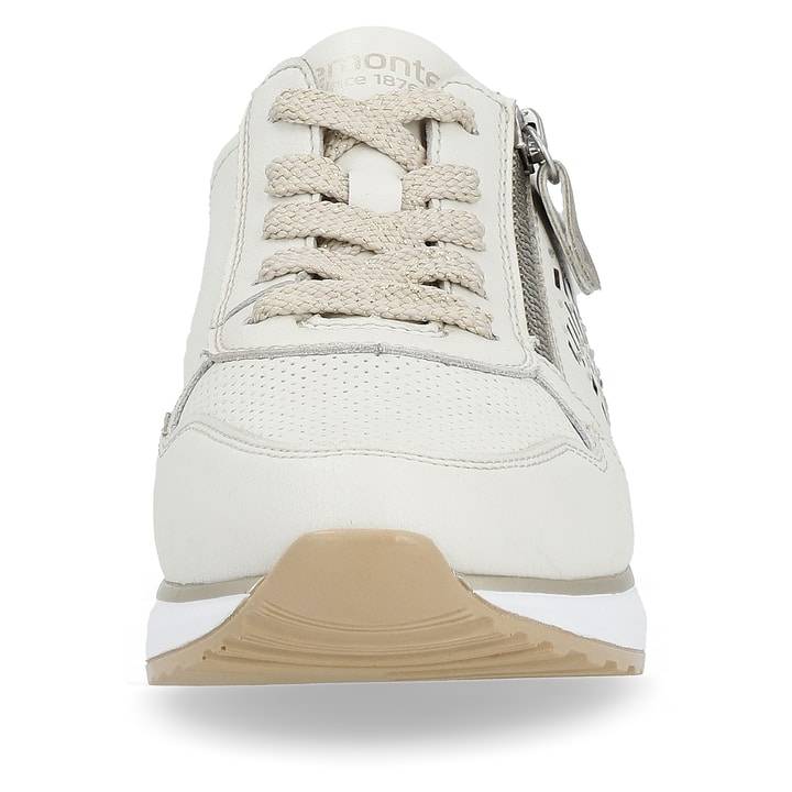 Remonte Artikelnummer D1G00-81 remonte Damen Sneaker cremeweiß-beigemetallic Super Sparpreis