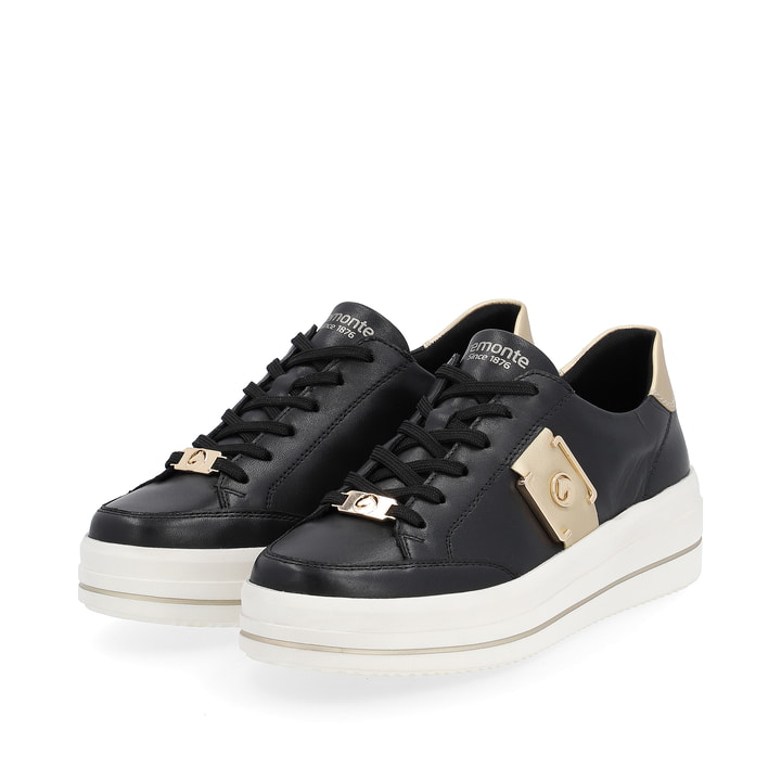 Remonte Artikelnummer D1C02-01 remonte Damen Sneaker tiefschwarz-mattgold Kostenlose Rückgabe
