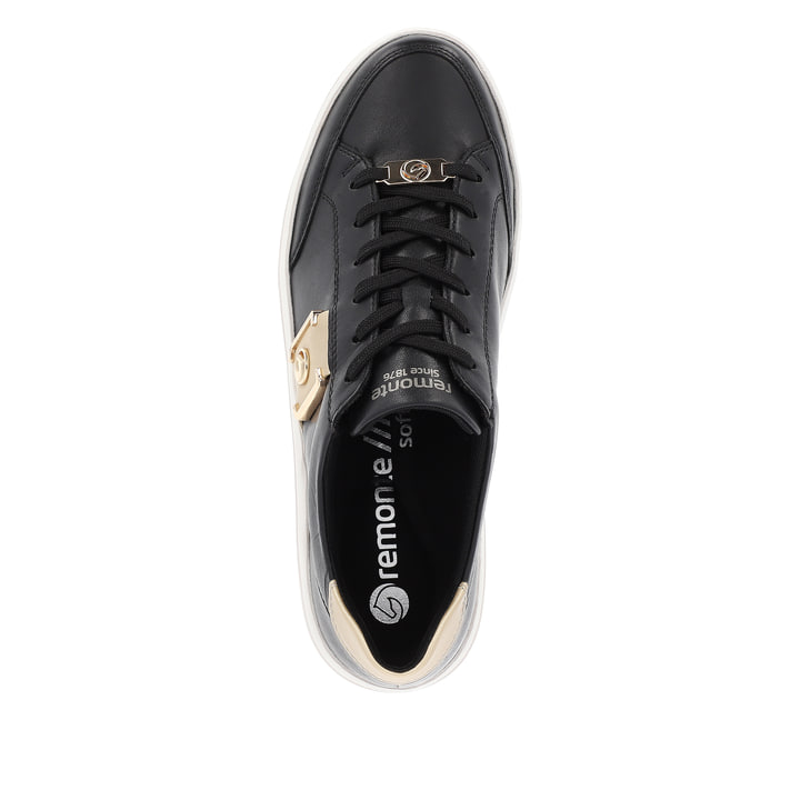 Remonte Artikelnummer D1C02-01 remonte Damen Sneaker tiefschwarz-mattgold Kostenlose Rückgabe