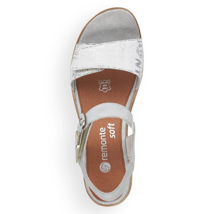 Remonte Artikelnummer D6455-90 remonte Damen Keilsandaletten silber-metallic Bis zu 50% Rabatt