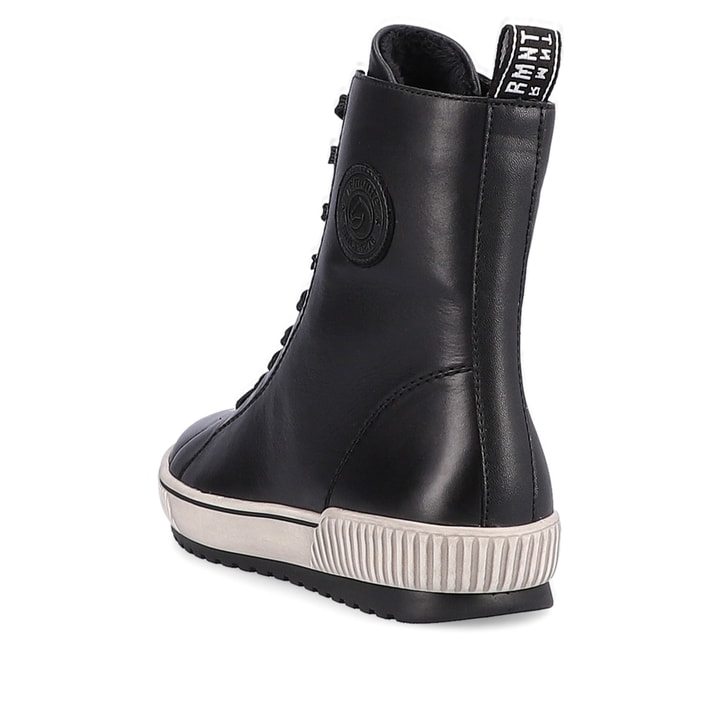 Remonte Artikelnummer D0774-01 remonte Damen Schnürstiefel tiefschwarz Bis zu 55% Rabatt