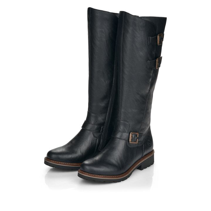 Remonte Artikelnummer R6590-01 remonte Damen Hochschaftstiefel nachtschwarz Super Rabatt