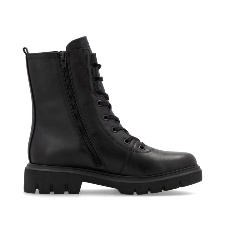 Remonte Artikelnummer D1W76-00 remonte Damen Schnürstiefel nachtschwarz 50% Rabatt mit kostenlosem Versand