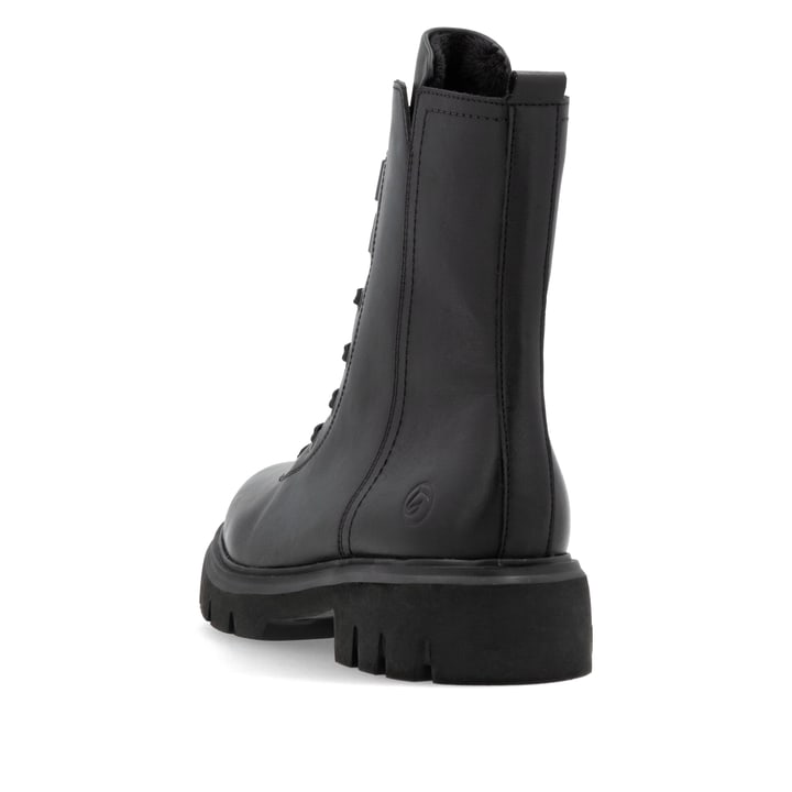 Remonte Artikelnummer D1W76-00 remonte Damen Schnürstiefel nachtschwarz 50% Rabatt mit kostenlosem Versand