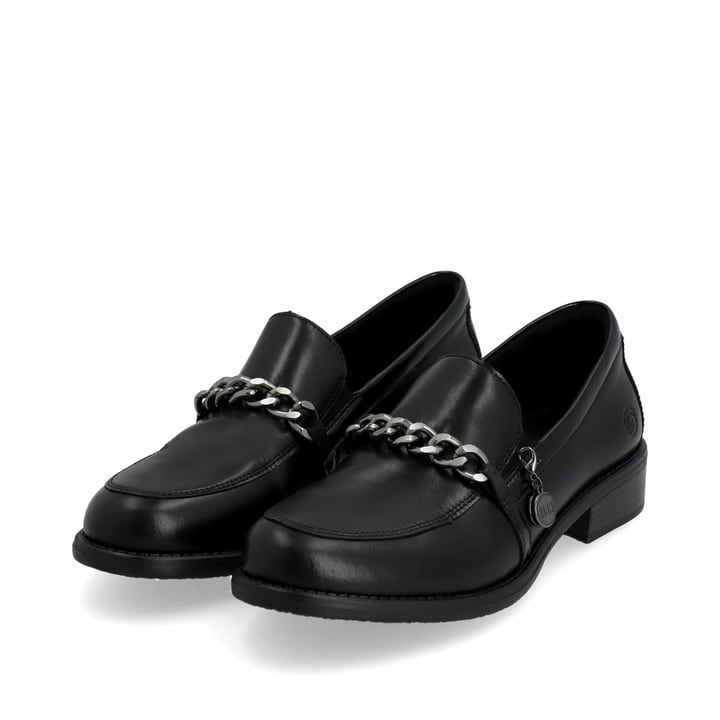 Remonte Artikelnummer D0F03-01 remonte Damen Loafers glanzschwarz 50% Rabatt für begrenzte Zeit