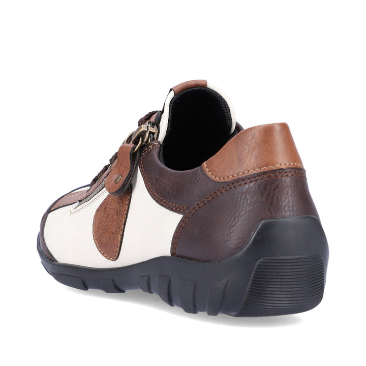 Remonte Artikelnummer R3415-82 remonte Damen Schnürschuhe cremeweiß-schwarz Online