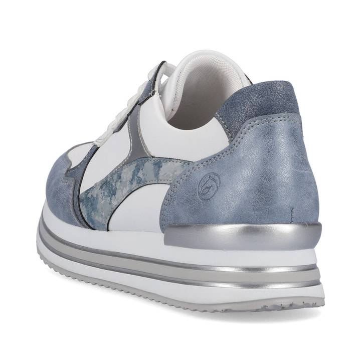Remonte Artikelnummer D1320-80 remonte Damen Sneaker edelweiß-jeansblau Auslauf