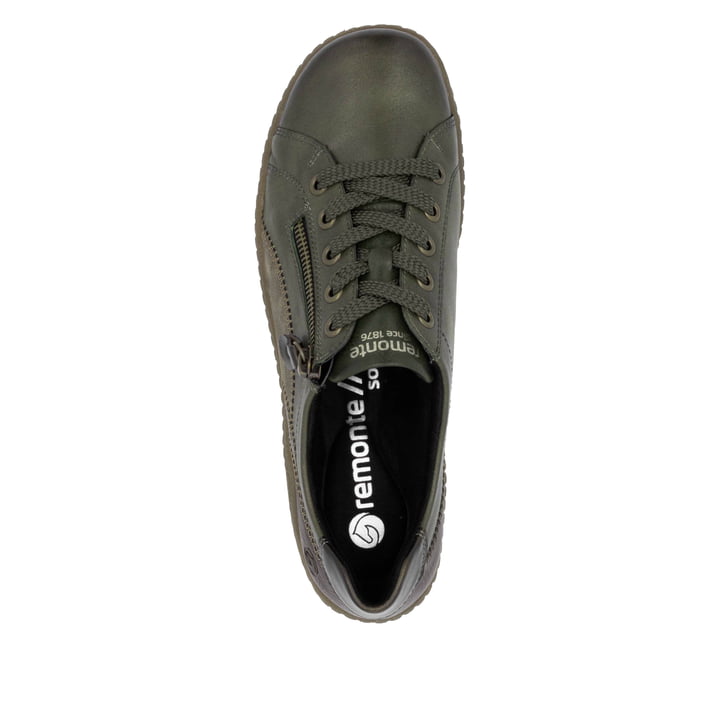 Remonte Artikelnummer R1439-52 remonte Damen Schnürschuhe waldgrün-braun Günstiger Verkauf