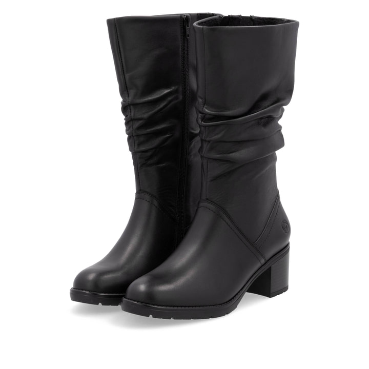 Remonte Artikelnummer D2A70-00 remonte Damen Hochschaftstiefel nachtschwarz Fabrikverkauf