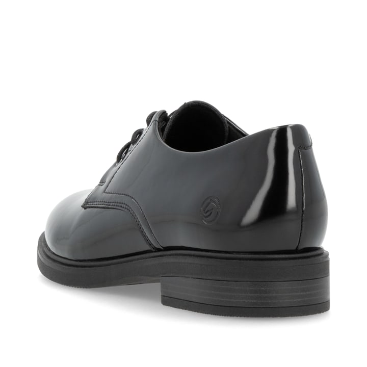 Remonte Artikelnummer D1U02-00 remonte Damen Schnürschuhe glanzschwarz Meist gekauft