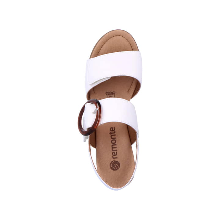 Remonte Artikelnummer D0P53-80 remonte Damen Riemchensandaletten edelweiß Fabrik Onlineshop