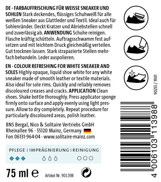 Schuhwerk Schwangau Solitaire Sneaker White Tiefpreis