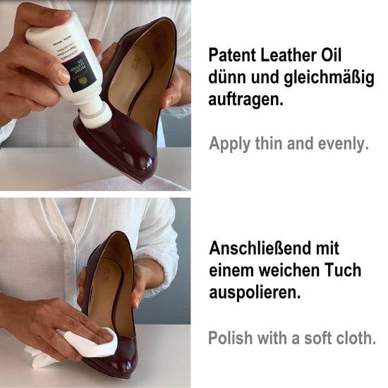 Schuhwerk Schwangau Solitaire Lack Lederöl Letzte 2 Tage